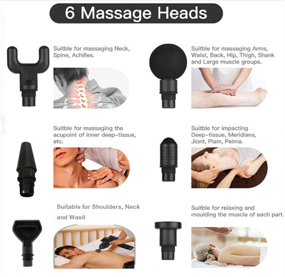 Massager Pain Relief Electronic Massage Gun with LCD Display