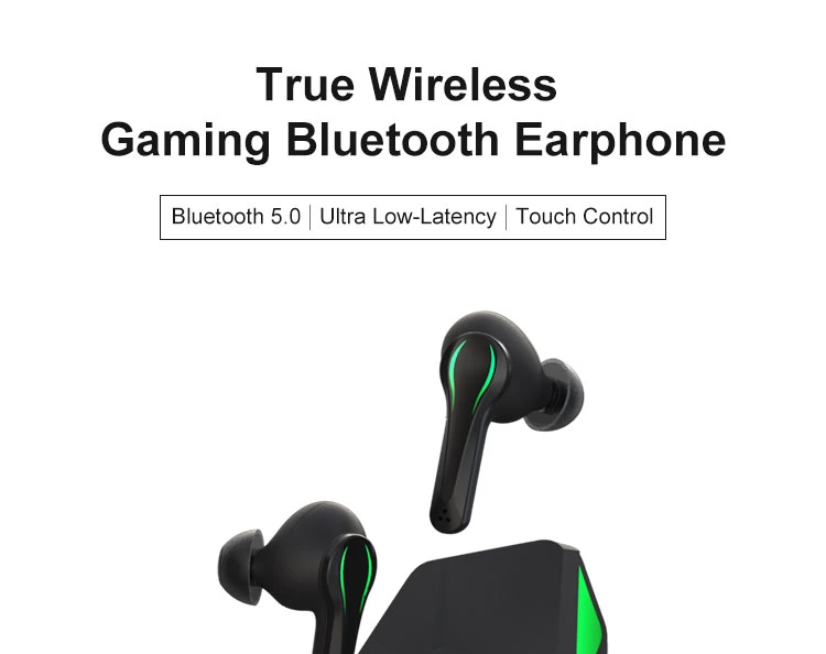 Low Latency Wireless Bluetooth Gaming Earphone for Music, Playing Games