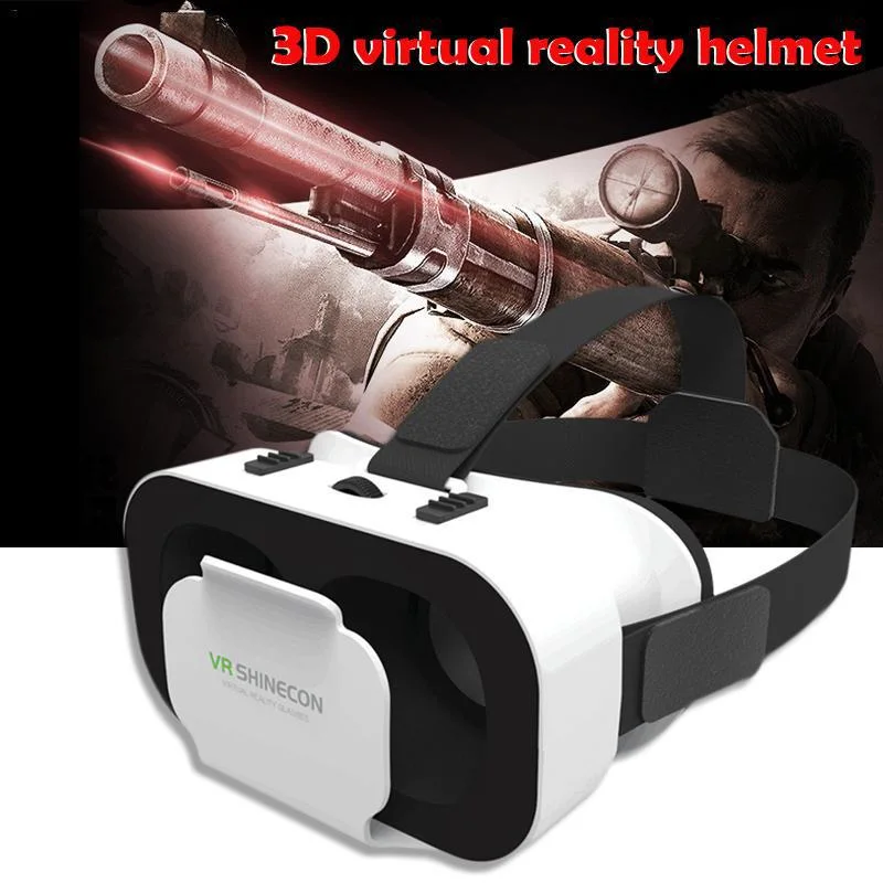 Vr Headset Virtual Reality Headphones Vr Shinecon for Movies Video Games 3D Glasses for Phone Android Gaming