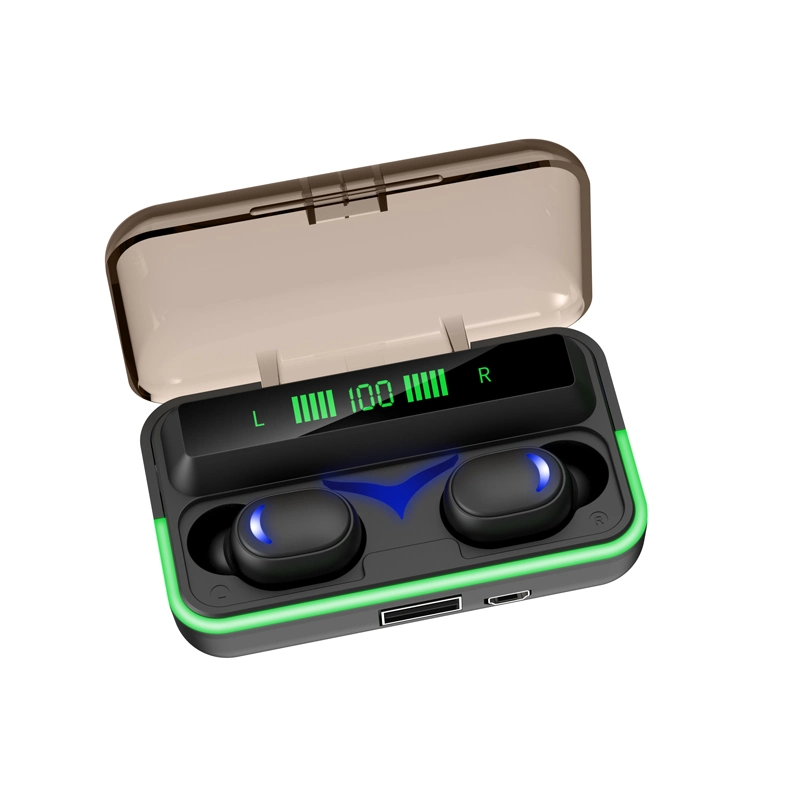 2022 Newest Without Cord Wireless Binaural English Games Play HiFi Sounds Tws Power Display Touch Bluetooth Headset Earphone