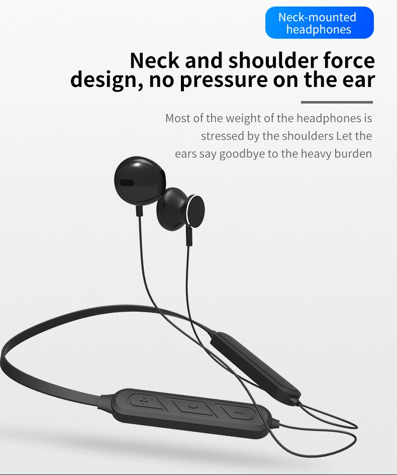 2019 X7 Plus Bluetooth Earphone Built-in Mic Neckband Sport Headphone