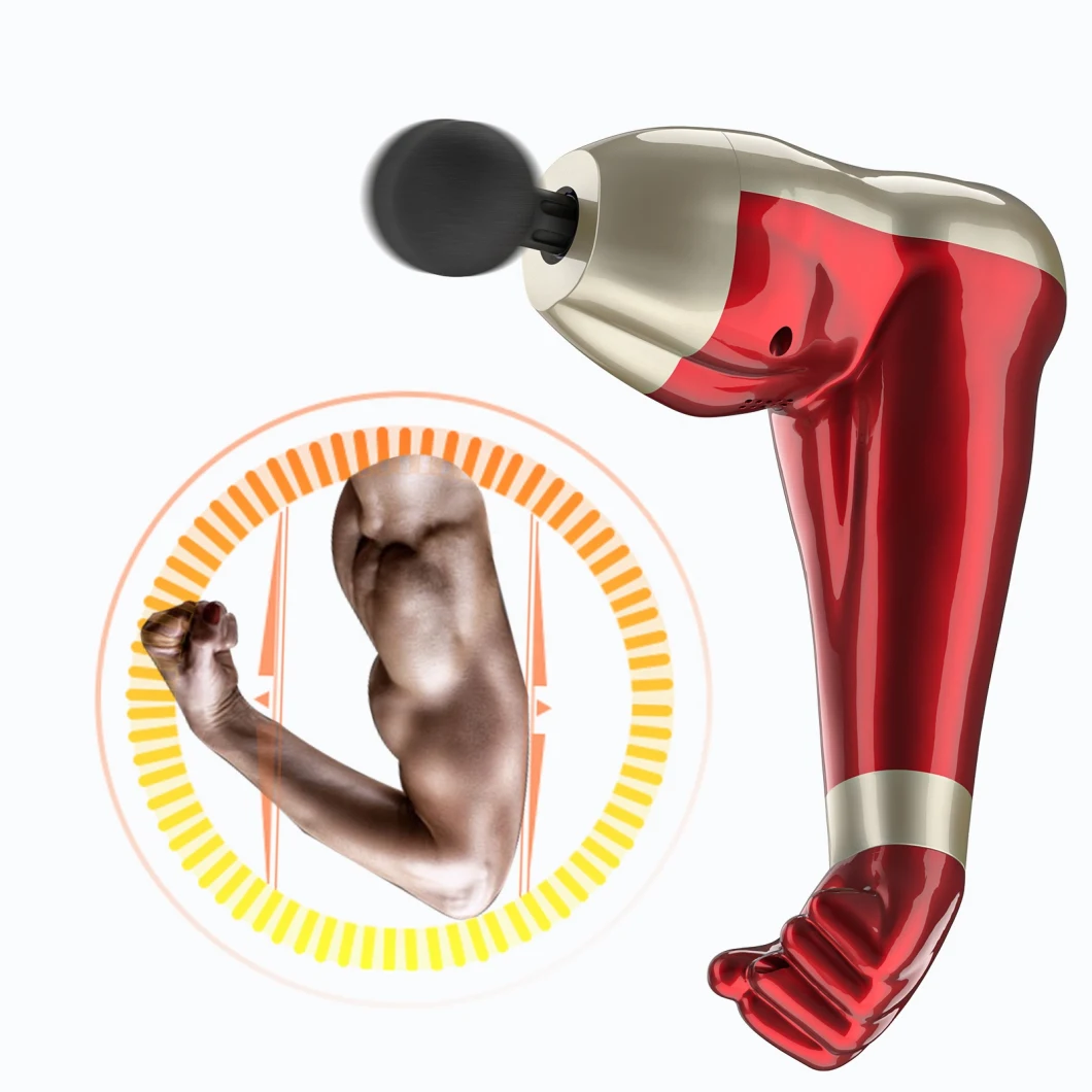 Handheld Personal Muscle Display Electric Vibration Massage Gun Deep Tissue Percussion