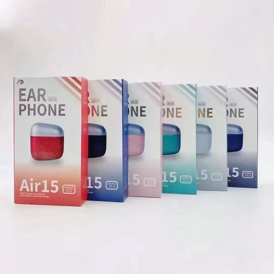 Поставщик Красочный дизайн Хорошая цена Наушники Air15