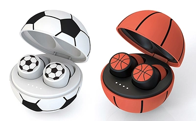 Беспроводная Bluetooth-гарнитура Tws-наушники в бейсбольном дизайне для спортивных рекламных мероприятий